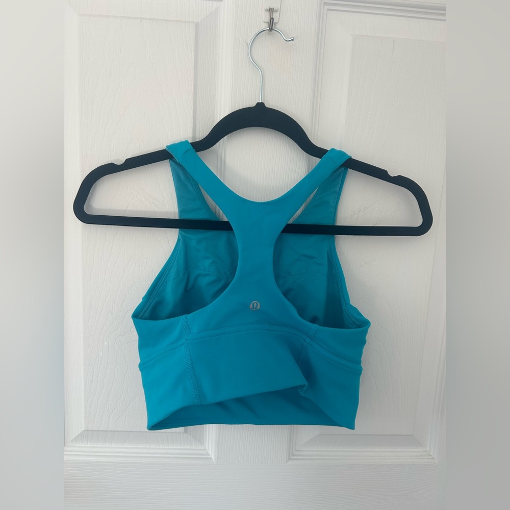 Lululemon Wunder Train Long Line Bra Size 6 - Picture 7 of 10